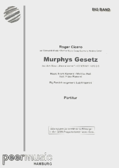 Musiknoten Murphys Gesetz, Roger Cicero/Lutz Krajenski - Nicht mehr lieferbar