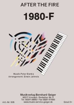 Musiknoten 1980-F, After The Fire/Erwin Jahreis