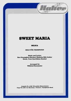 Musiknoten Sweet Maria (Milica), Bert Kaempfer/Wilfried Kornmeier