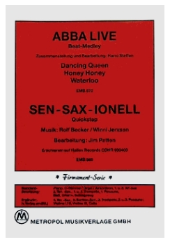 Musiknoten Abba Live, Harro Steffen