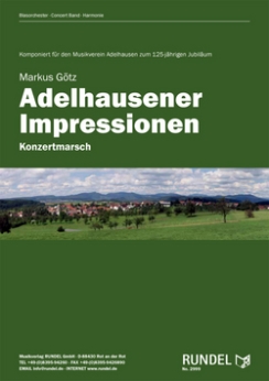 Musiknoten Adelhausener Impressionen, Markus Götz