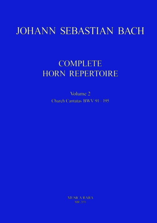 Musiknoten Complete Horn Repertoire, J.S. Bach - Vol. 2