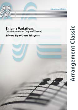 Musiknoten Enigma Variations, Edward Elgar/Geert Schrijvers