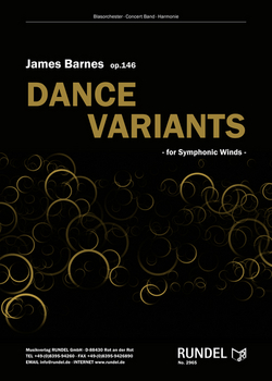 Musiknoten Dance Variants, James Barnes