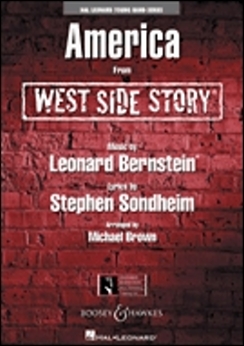 Musiknoten America from West Side Story, Leonard Bernstein/Vinson Johnnie