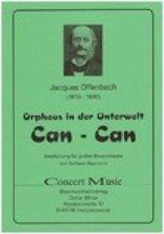 Musiknoten Can Can aus Orpheus in der Unterwelt, Jacques Offenbach/Gerhard Baumann
