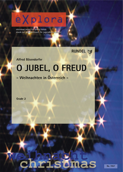Musiknoten O Jubel, O Freud, Alfred Bösendorfer