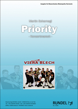 Musiknoten Priority, Martin Scharnagl