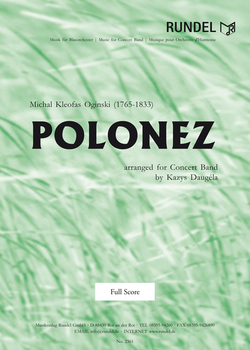 Musiknoten Polonez, Michal Kleofas Oginski/Kazys Daugela