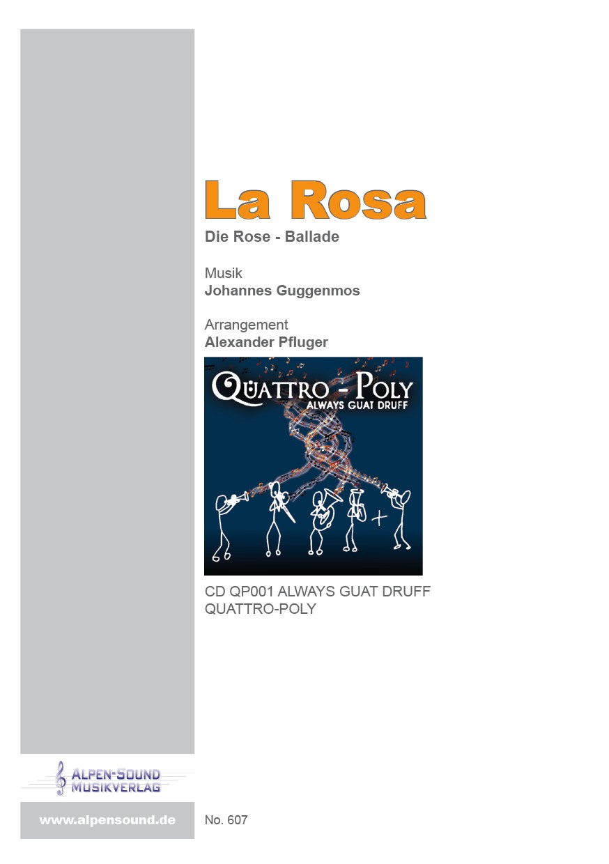 Musiknoten La Rosa - Quattro Poly Besetzung