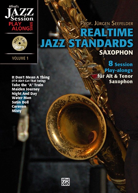 Musiknoten Realtime Jazz Standards - Saxophon, Jürgen Seefelder