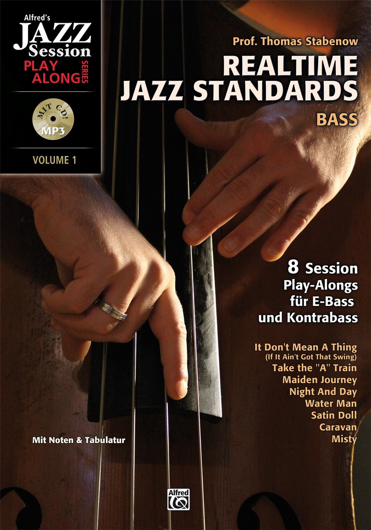 Musiknoten Realtime Jazz Standards  - Bass, Thomas Stabenow