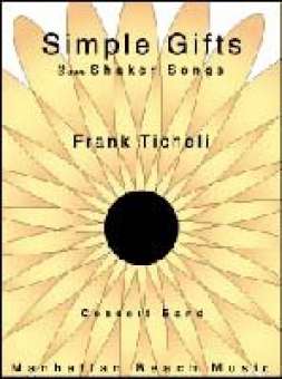Musiknoten Simple Gifts: Four Shaker Songs, Frank Ticheli