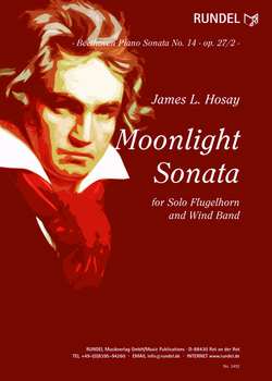 Musiknoten Moonlight Sonata, Ludwig van Beethoven/James L. Hosay