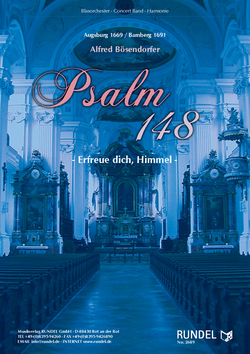 Musiknoten Psalm 148, Alfred Bösendorfer