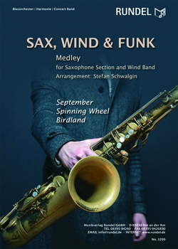 Musiknoten Sax, Wind and Funk, Stefan Schwalgin