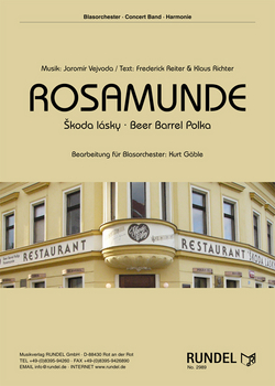 Musiknoten Rosamunde, Jaromír Vejvoda/Kurt Gäble