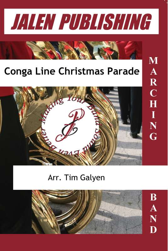 Musiknoten Conga Line Christmas Parade, Tim Galyen