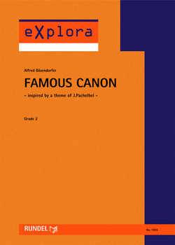 Musiknoten Famous Canon, Johann Pachelbel/Alfred Bösendorfer