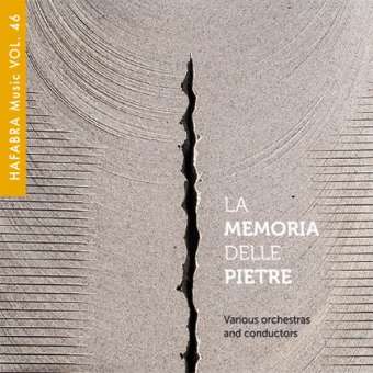 Musiknoten La memoria delle pietre - CD