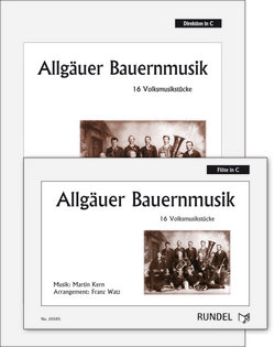 Musiknoten Allgäuer Bauernmusik, Martin Kern/Franz Watz - kmpl.