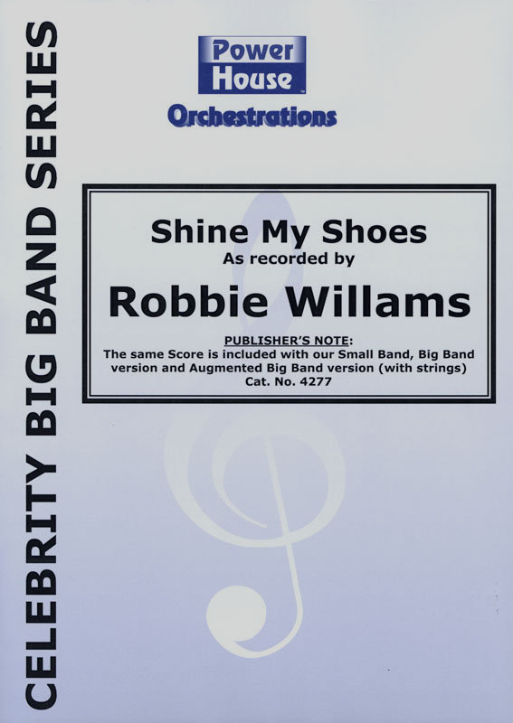 Musiknoten Shine My Shoes - Robbie Williams, Guy Chambers/Cy Payne