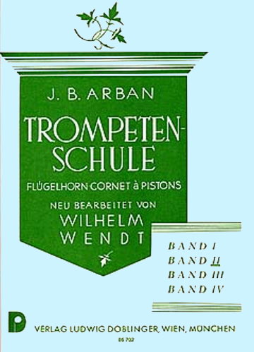 Musiknoten Trompeten-Schule, Arban/Wendt, Band 2