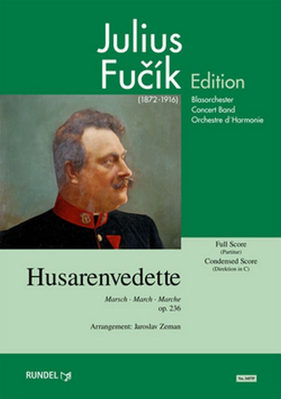 Musiknoten Vedette of Hussars op. 236, Julius Fucik/Jaroslav Zeman