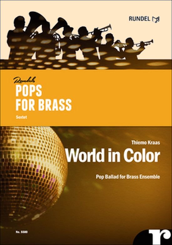 Musiknoten World in Color
