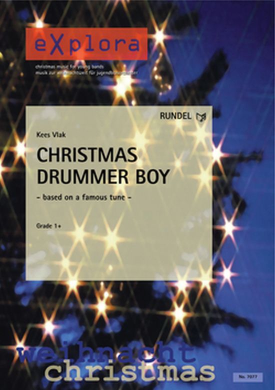 Musiknoten Christmas Drummer Boy, Kees Vlak