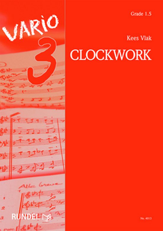 Musiknoten Clockwork, Kees Vlak
