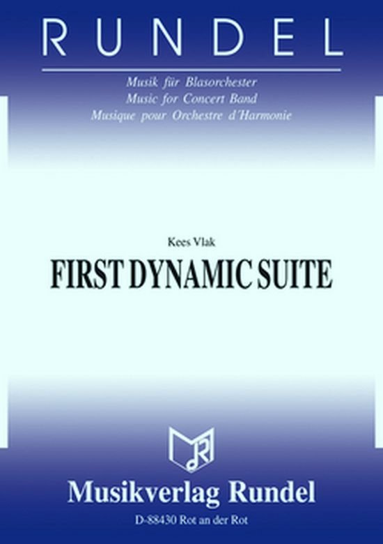 Musiknoten First Dynamic Suite, Kees Vlak