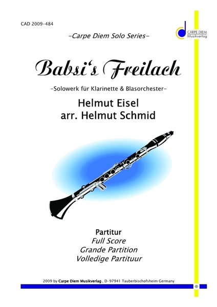 Musiknoten Babsi's Freilach, 	Helmut Eisel/Helmut Schmid