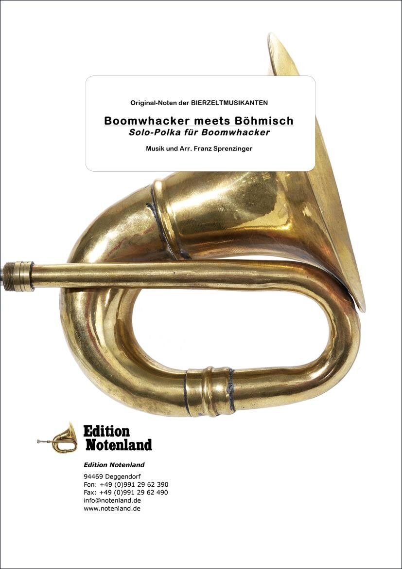 Musiknoten Boomwhacker meets böhmisch - F. Sprenzinger