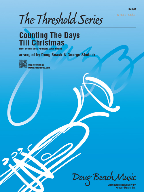 Musiknoten Counting The Days Till Christmas - Beach/Shutack
