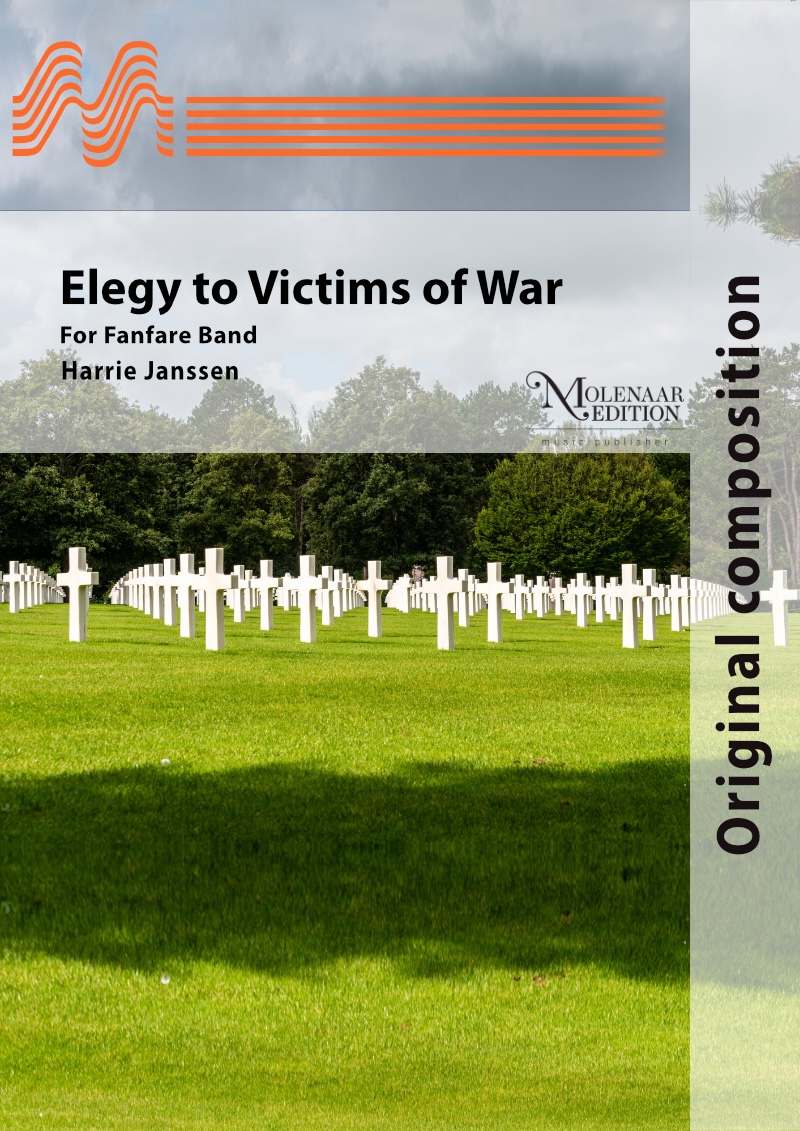 Musiknoten Elegy To Victims Of War, Harrie Janssen